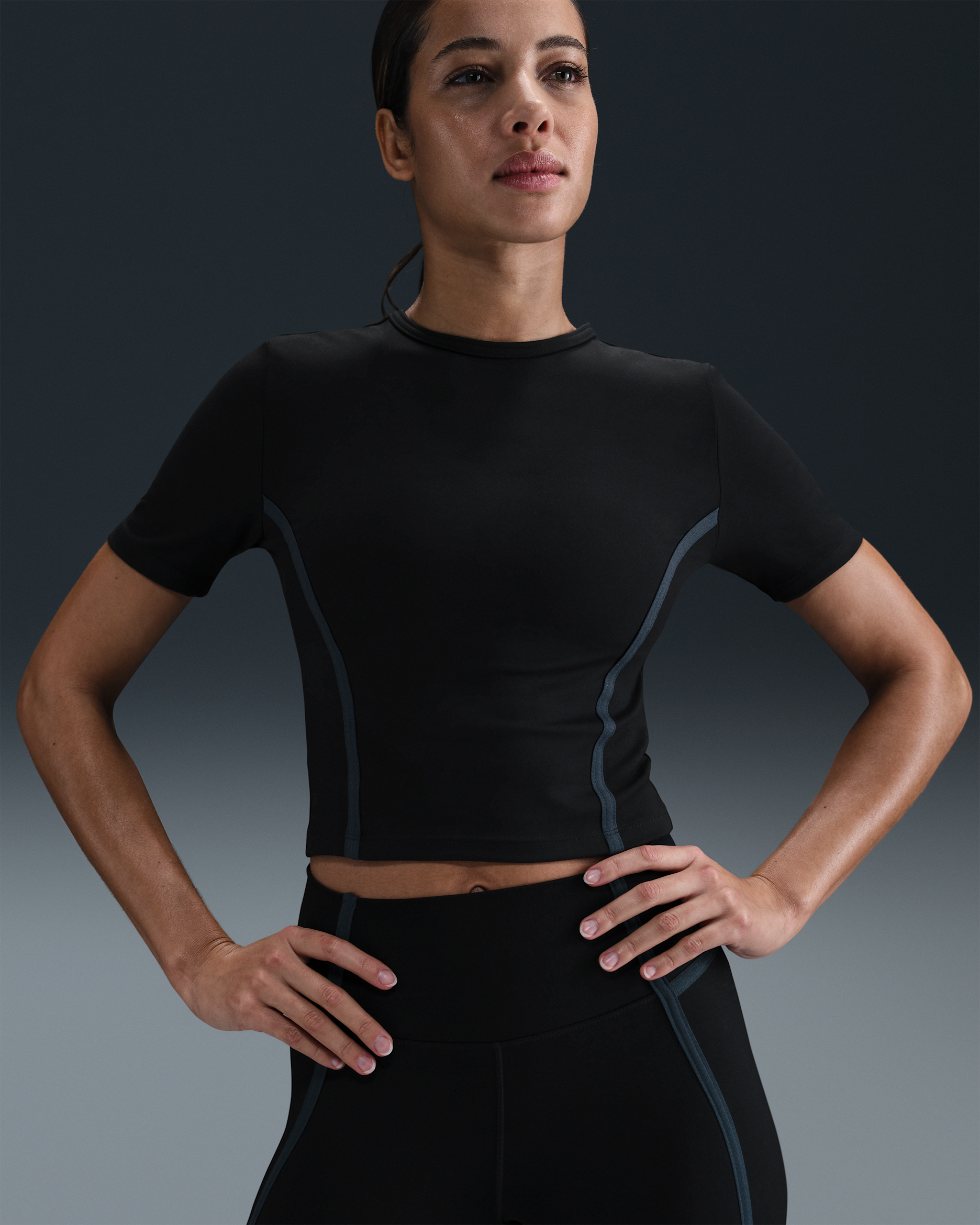 Nike One Fitted Women's Dri-FIT Short-Sleeve Top. Nike.com